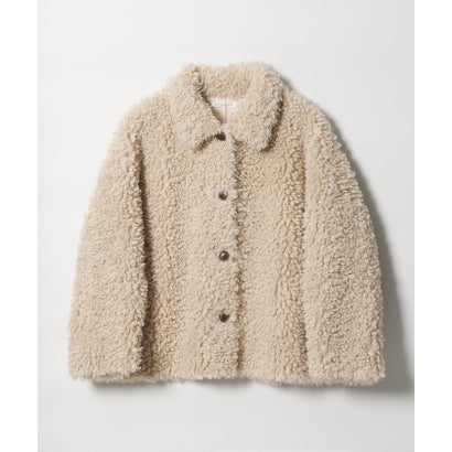 BY PE CURLY/FUR JKT （NATURAL）｜詳細画像