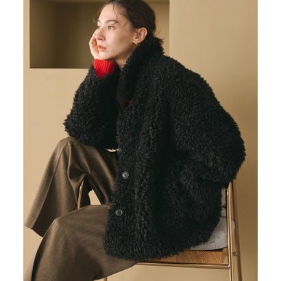 BY PE CURLY/FUR JKT （NATURAL）｜詳細画像