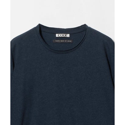 ＜coor＞レイヤード ミックス ロングスリーブTシャツ （NAVY）｜詳細画像