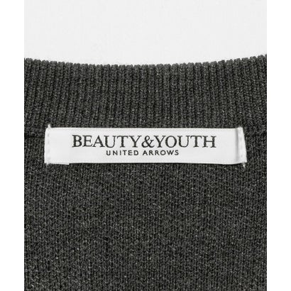 ロゴクルーネック ニットプルオーバー ウォッシャブル （OFF WHITE）｜詳細画像