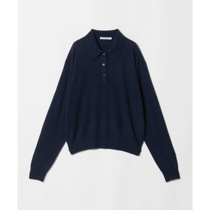 ウールカシミヤ ポロニット ウォッシャブル （OLIVE）｜詳細画像