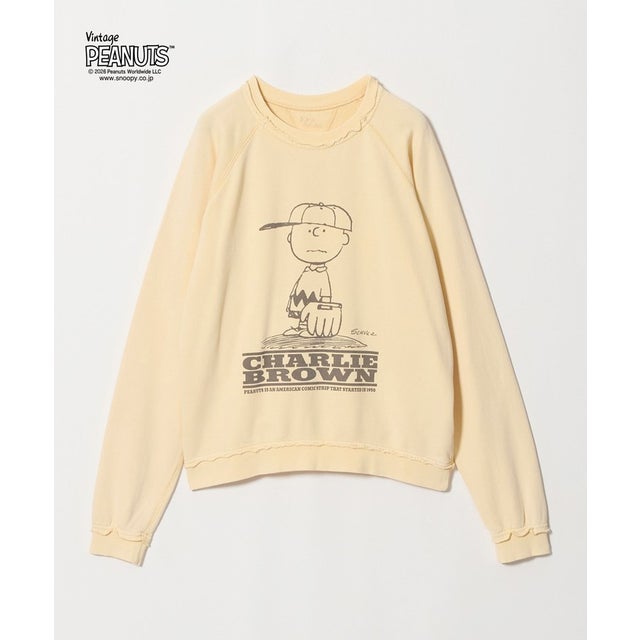 ST.J/3RD×BY PRT L/S SWT （YELLOW）