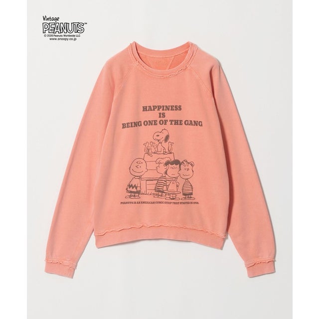 ST.J/3RD×BY PRT L/S SWT （ORANGE）