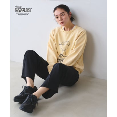 ST.J/3RD×BY PRT L/S SWT （BLACK）｜詳細画像