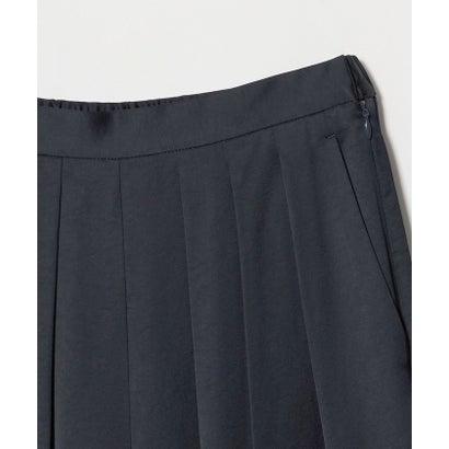 サテン ドローストリング バックゴムパンツ ウォッシャブル （NAVY）｜詳細画像