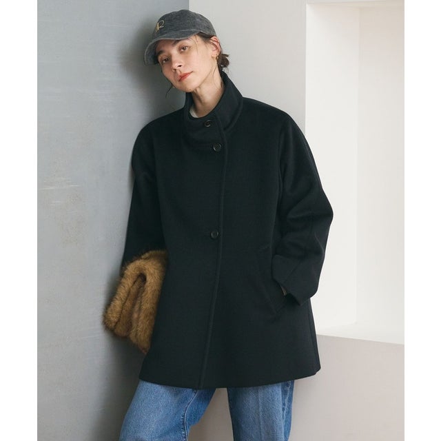 BY W/N STND MDL CT （BLACK）