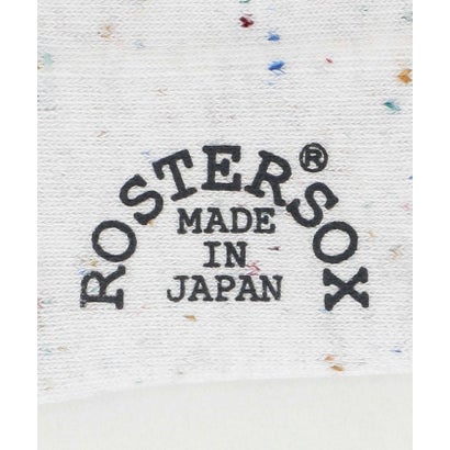 ROSTER/S NEP RIB SOCKS （WHITE）｜詳細画像
