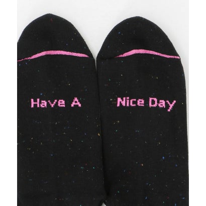 ROSTER/S NEP RIB SOCKS （BLACK）｜詳細画像