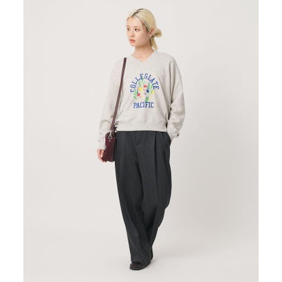 C/P×BY V NECK SWT （LT.GRAY）｜詳細画像