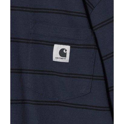＜Carhartt＞Cardona ポケット ロングスリーブTシャツ （NAVY）｜詳細画像