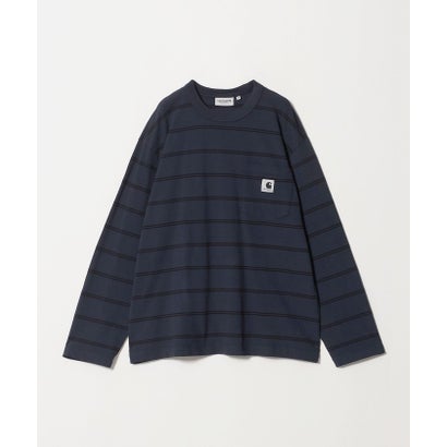 ＜Carhartt＞Cardona ポケット ロングスリーブTシャツ （NAVY）｜詳細画像