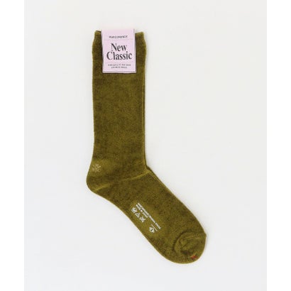 MRCMD VELOUR SOCKS （OLIVE）｜詳細画像