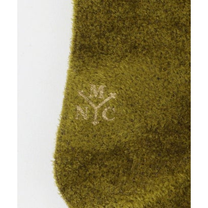 MRCMD VELOUR SOCKS （OLIVE）｜詳細画像