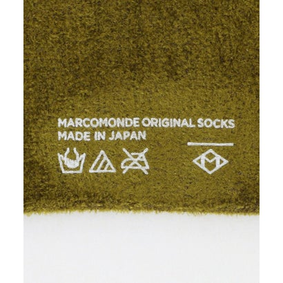 MRCMD VELOUR SOCKS （OLIVE）｜詳細画像