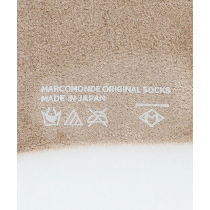 MRCMD VELOUR SOCKS （BEIGE）｜詳細画像
