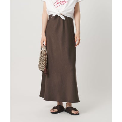 ビューティアンドユース ユナイテッドアローズ BEAUTY&YOUTH UNITED ARROWS ポリエステルサテン マーメイドフレアスカート （NAVY）｜詳細画像