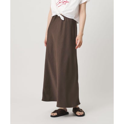 ビューティアンドユース ユナイテッドアローズ BEAUTY&YOUTH UNITED ARROWS ポリエステルサテン マーメイドフレアスカート （NAVY）｜詳細画像