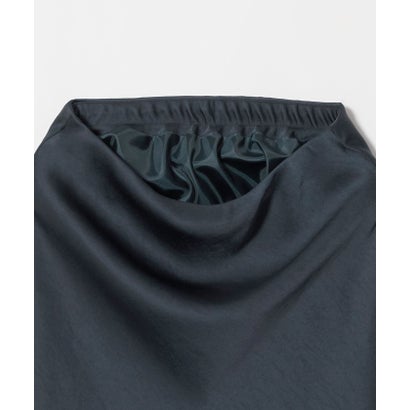 ビューティアンドユース ユナイテッドアローズ BEAUTY&YOUTH UNITED ARROWS ポリエステルサテン マーメイドフレアスカート （NAVY）｜詳細画像