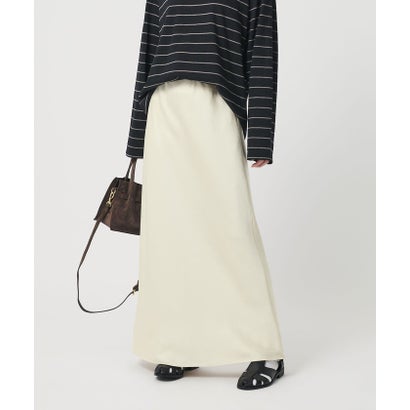 ビューティアンドユース ユナイテッドアローズ BEAUTY&YOUTH UNITED ARROWS ポリエステルサテン マーメイドフレアスカート （NAVY）｜詳細画像