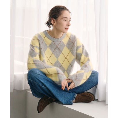 ビューティアンドユース ユナイテッドアローズ BEAUTY&YOUTH UNITED ARROWS BY W ARGYLE CN （LT.GRAY）｜詳細画像