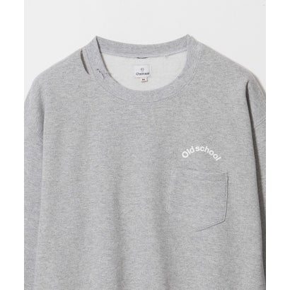 Charcoal DMGPRNT L/S f （MD.GRAY）｜詳細画像