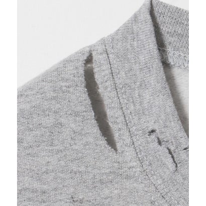 Charcoal DMGPRNT L/S f （MD.GRAY）｜詳細画像