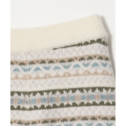 ビューティアンドユース ユナイテッドアローズ BEAUTY&YOUTH UNITED ARROWS BY W NORDIC KNIT PT 5 （NATURAL）｜詳細画像