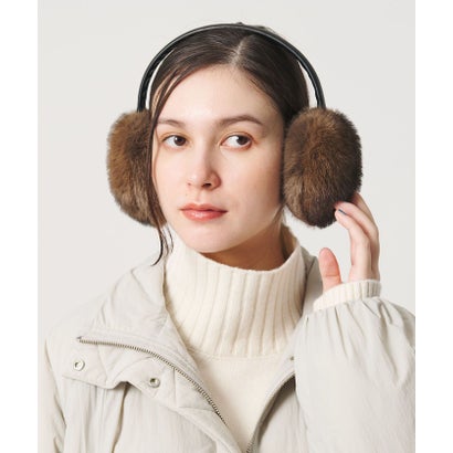 BY F/L EARMUFFS （DK.BROWN）｜詳細画像