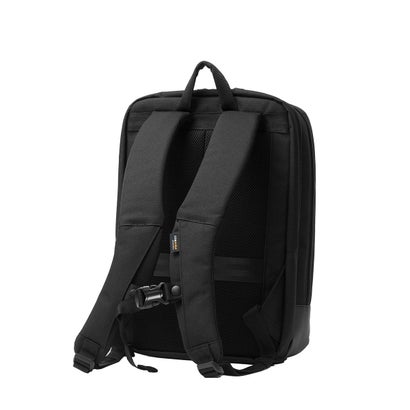 正規品1年保証 ビジネスリュック メンズ 大容量 ブランド ビジネスバッグ 軽量 PC バックパック 通勤 通学 A4 B4 撥水 2層 出張 BAUER GEHEN II リュックM 60400 （ブラック）｜詳細画像