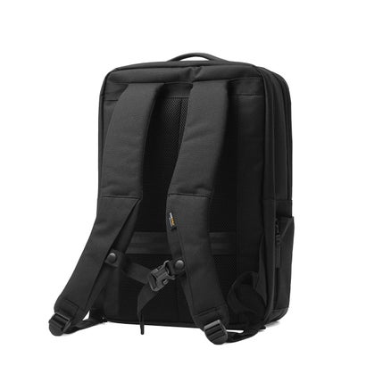正規品1年保証 ビジネスリュック メンズ 大容量 ブランド ビジネスバッグ 軽量 PC バックパック 通勤 通学 A4 B4 撥水 2層 出張 BAUER GEHEN II リュックL 60401 （ブラック）｜詳細画像