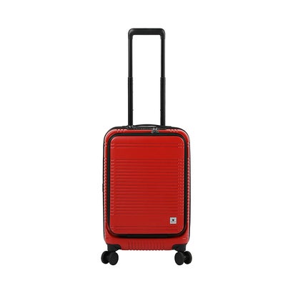 バーマス ユーロシティ2 スーツケース 機内持ち込み Sサイズ 38L 45L 拡張機能 キャスターストッパー フロントオープン BERMAS 60295 （マットブラック）｜詳細画像