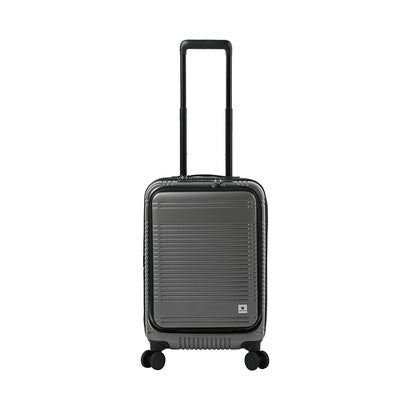 バーマス ユーロシティ2 スーツケース 機内持ち込み Sサイズ 38L 45L 拡張機能 キャスターストッパー フロントオープン BERMAS 60295 （スノーホワイト）｜詳細画像