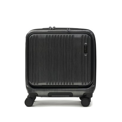 バーマス BERMAS 正規品1年保証 スーツケース フロントオープン Mサイズ キャリーケース M ストッパー付き TSAロック 5泊 6泊 PC 52L INTER CITY III フロントオープン56c 60571 （ブラックヘアライン）｜詳細画像