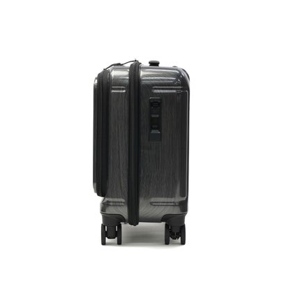 バーマス BERMAS 正規品1年保証 スーツケース フロントオープン Mサイズ キャリーケース M ストッパー付き TSAロック 5泊 6泊 PC 52L INTER CITY III フロントオープン56c 60571 （ブラックヘアライン）｜詳細画像