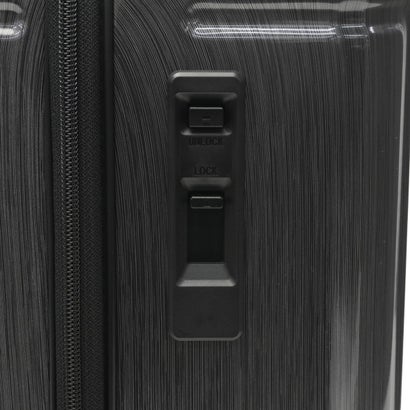 バーマス BERMAS 正規品1年保証 スーツケース フロントオープン Mサイズ キャリーケース M ストッパー付き TSAロック 5泊 6泊 PC 52L INTER CITY III フロントオープン56c 60571 （ブラックヘアライン）｜詳細画像