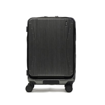 バーマス BERMAS 正規品1年保証 スーツケース フロントオープン Mサイズ キャリーケース M ストッパー付き TSAロック 5泊 6泊 PC 52L INTER CITY III フロントオープン56c 60571 （ブルーグレー）｜詳細画像