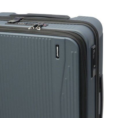 バーマス BERMAS 正規品1年保証 スーツケース フロントオープン Mサイズ キャリーケース M ストッパー付き TSAロック 5泊 6泊 PC 52L INTER CITY III フロントオープン56c 60571 （ブルーグレー）｜詳細画像