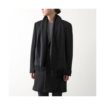 BEGG&CO マフラー ARRAN カシミヤ （BLACK/ブラック）｜詳細画像