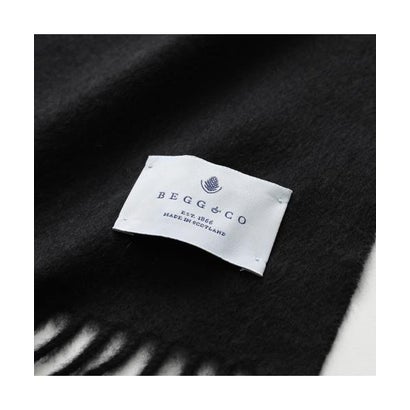 BEGG&CO マフラー ARRAN カシミヤ （GREY/グレー）｜詳細画像