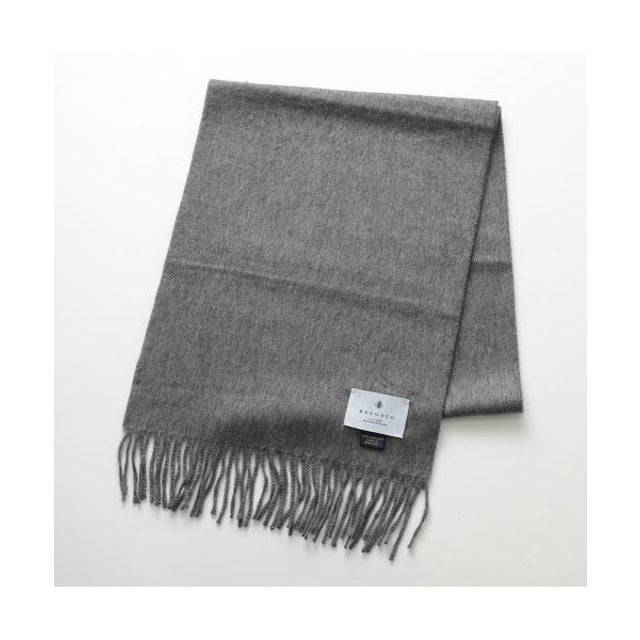 BEGG&CO マフラー ARRAN カシミヤ （GREY/グレー）