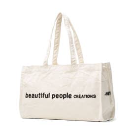 トートバッグ レディース 大きめ キャンバス 大容量 A4 バッグ 通勤 軽量 ブランド かわいい brushed logo mini lesure bag 611947 （natural）