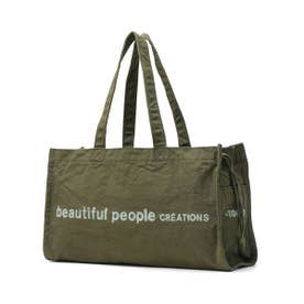 トートバッグ レディース 大きめ キャンバス 大容量 A4 バッグ 通勤 軽量 ブランド かわいい brushed logo mini lesure bag 611947 （olive）