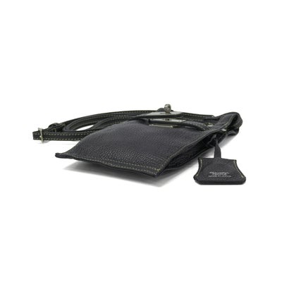 ショルダーバッグ レディース 斜めがけ 軽量 ブランド バッグ 斜めがけバッグ トートバッグ 小さめ ミニショルダー 革 牛革 レザー 日本製 2WAY mini market bag 611954 （gray）｜詳細画像