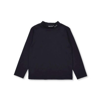 コットン スムース チビ ハイネック Tシャツ (100~150cm) （ベージュ）｜詳細画像