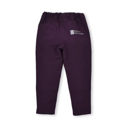 ナイロン ストレッチ 裏 ベロア パンツ (90~150cm) （パープル）｜詳細画像