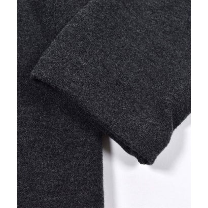 日本製 ミップ ストレッチ スウェード ハイネック Tシャツ (80~150cm （ボルドー）｜詳細画像