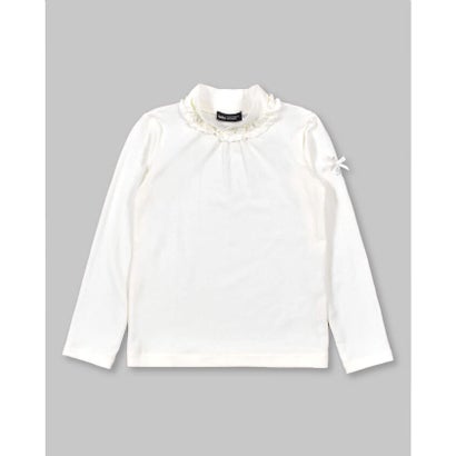 日本製 ミップ ストレッチ スウェード ハイネック Tシャツ (80~150cm （ボルドー）｜詳細画像