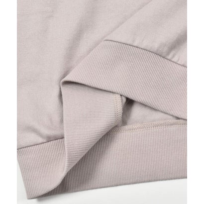 ベベ BeBe 切り替えライン長袖ビッグTシャツ(90~160cm) （ベージュ）｜詳細画像
