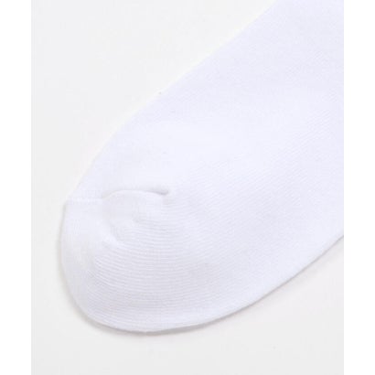 刺しゅう入りラインクルーソックス(11~24cm) （ホワイト）｜詳細画像