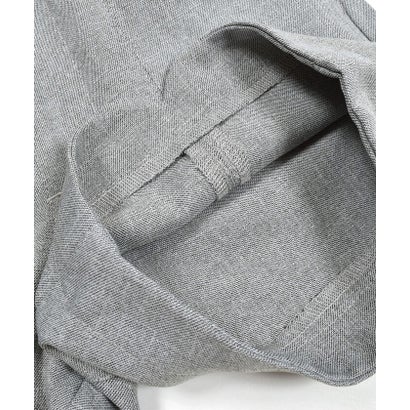 裾カットウエストベルト風キュロットパンツ(95~150cm) （グレー系）｜詳細画像